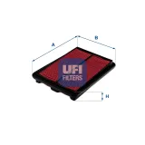 Luftfilter UFI 30.724.00