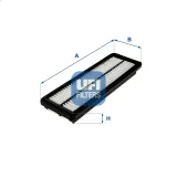 Luftfilter UFI 30.726.00