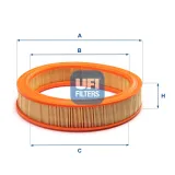 Luftfilter UFI 30.803.00