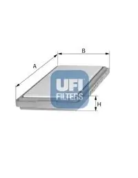 Luftfilter UFI 30.906.00