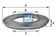 Luftfilter UFI 30.847.00