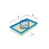 Luftfilter UFI 30.858.00