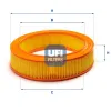 Luftfilter UFI 30.871.00