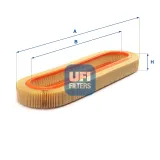 Luftfilter UFI 30.974.00