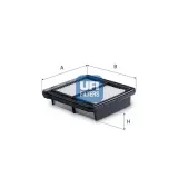 Luftfilter UFI 30.D93.00