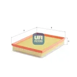 Luftfilter UFI 30.E76.00