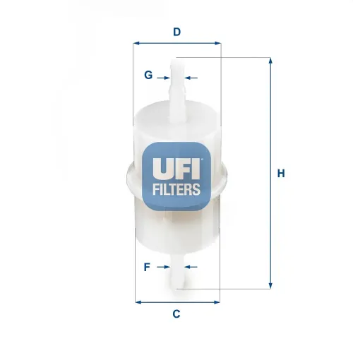 Kraftstofffilter UFI 31.001.00 Bild Kraftstofffilter UFI 31.001.00