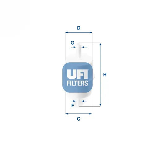 Kraftstofffilter UFI 31.028.00 Bild Kraftstofffilter UFI 31.028.00