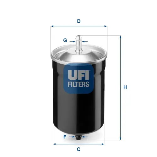 Kraftstofffilter UFI 31.500.00 Bild Kraftstofffilter UFI 31.500.00