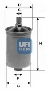 Kraftstofffilter UFI 31.503.00