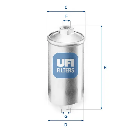 Kraftstofffilter UFI 31.504.00 Bild Kraftstofffilter UFI 31.504.00