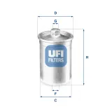 Kraftstofffilter UFI 31.506.00