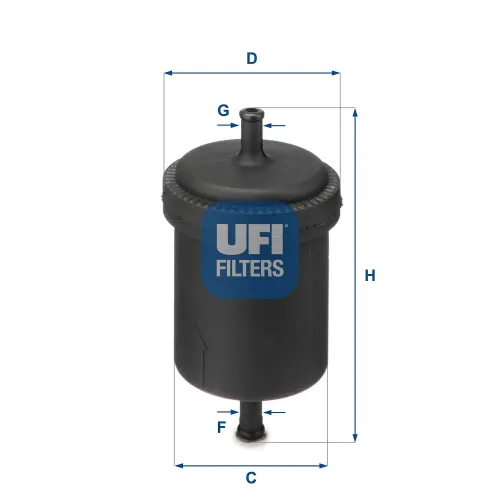 Kraftstofffilter UFI 31.512.00 Bild Kraftstofffilter UFI 31.512.00