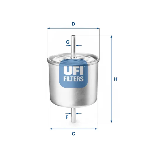 Kraftstofffilter UFI 31.514.00 Bild Kraftstofffilter UFI 31.514.00