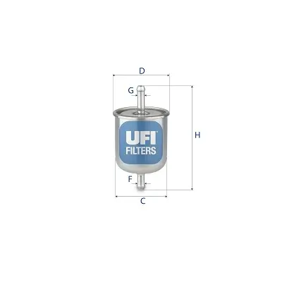 Kraftstofffilter UFI 31.529.00