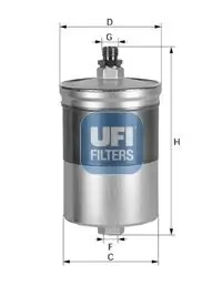 Kraftstofffilter UFI 31.563.00 Bild Kraftstofffilter UFI 31.563.00