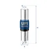 Kraftstofffilter UFI 31.569.00