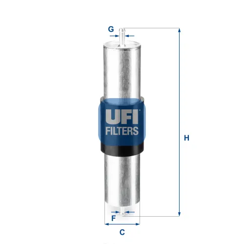 Kraftstofffilter UFI 31.569.00 Bild Kraftstofffilter UFI 31.569.00