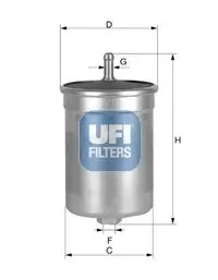 Kraftstofffilter UFI 31.570.00