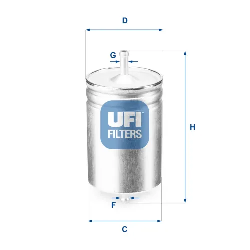 Kraftstofffilter UFI 31.583.00 Bild Kraftstofffilter UFI 31.583.00