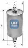 Kraftstofffilter UFI 31.594.00