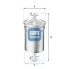 Kraftstofffilter UFI 31.710.00