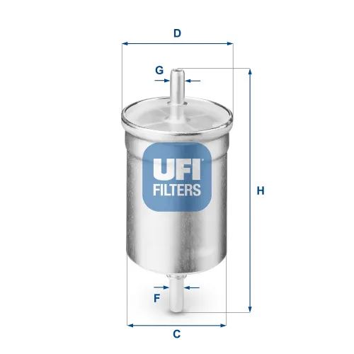 Kraftstofffilter UFI 31.710.00 Bild Kraftstofffilter UFI 31.710.00