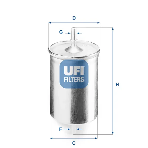 Kraftstofffilter UFI 31.718.00 Bild Kraftstofffilter UFI 31.718.00