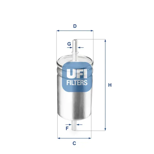 Kraftstofffilter UFI 31.722.00 Bild Kraftstofffilter UFI 31.722.00