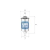 Kraftstofffilter UFI 31.770.00