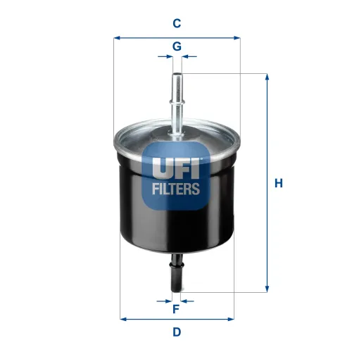 Kraftstofffilter UFI 31.811.00 Bild Kraftstofffilter UFI 31.811.00