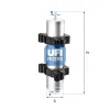 Kraftstofffilter UFI 31.824.00