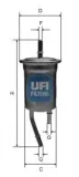 Kraftstofffilter UFI 31.828.00