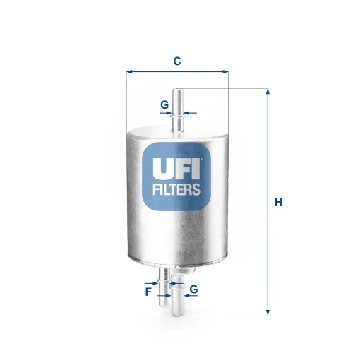 Kraftstofffilter UFI 31.830.00 Bild Kraftstofffilter UFI 31.830.00