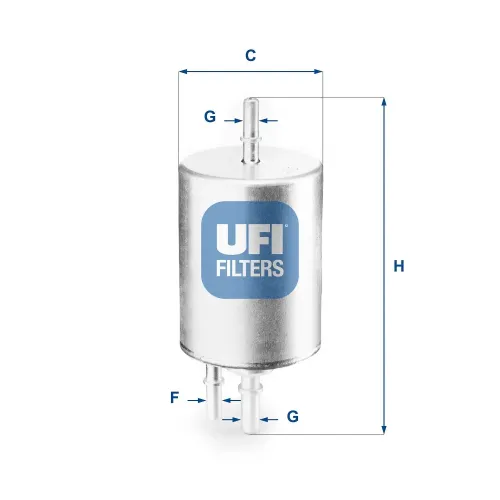 Kraftstofffilter UFI 31.831.00 Bild Kraftstofffilter UFI 31.831.00