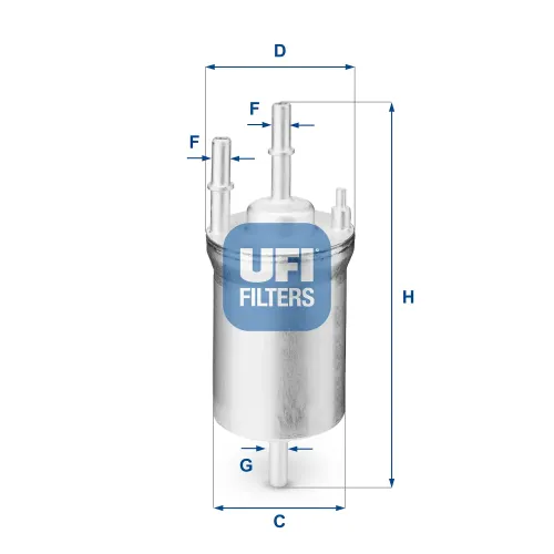 Kraftstofffilter UFI 31.833.00 Bild Kraftstofffilter UFI 31.833.00