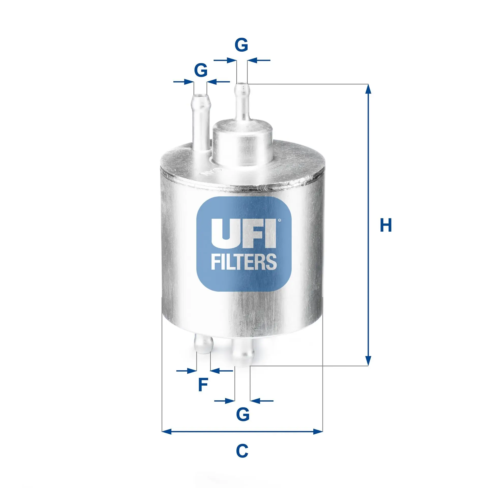 Kraftstofffilter UFI 31.834.00 Bild Kraftstofffilter UFI 31.834.00