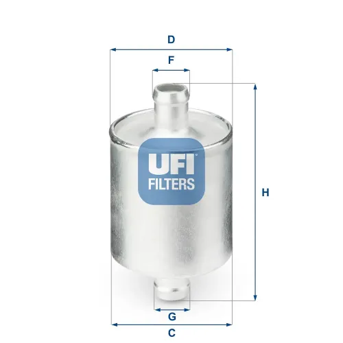 Kraftstofffilter UFI 31.836.00 Bild Kraftstofffilter UFI 31.836.00