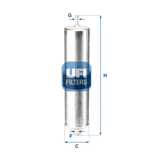 Kraftstofffilter UFI 31.838.00 Bild Kraftstofffilter UFI 31.838.00