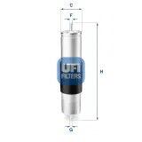 Kraftstofffilter UFI 31.839.00