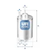 Kraftstofffilter UFI 31.841.00
