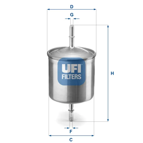 Kraftstofffilter UFI 31.846.00 Bild Kraftstofffilter UFI 31.846.00