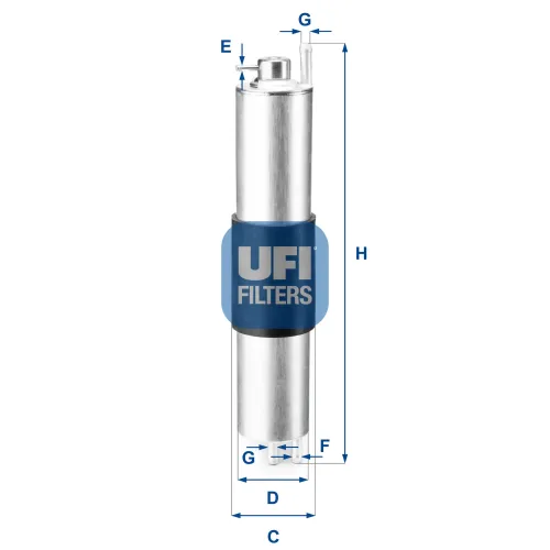 Kraftstofffilter UFI 31.847.00 Bild Kraftstofffilter UFI 31.847.00