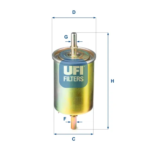 Kraftstofffilter UFI 31.850.00 Bild Kraftstofffilter UFI 31.850.00