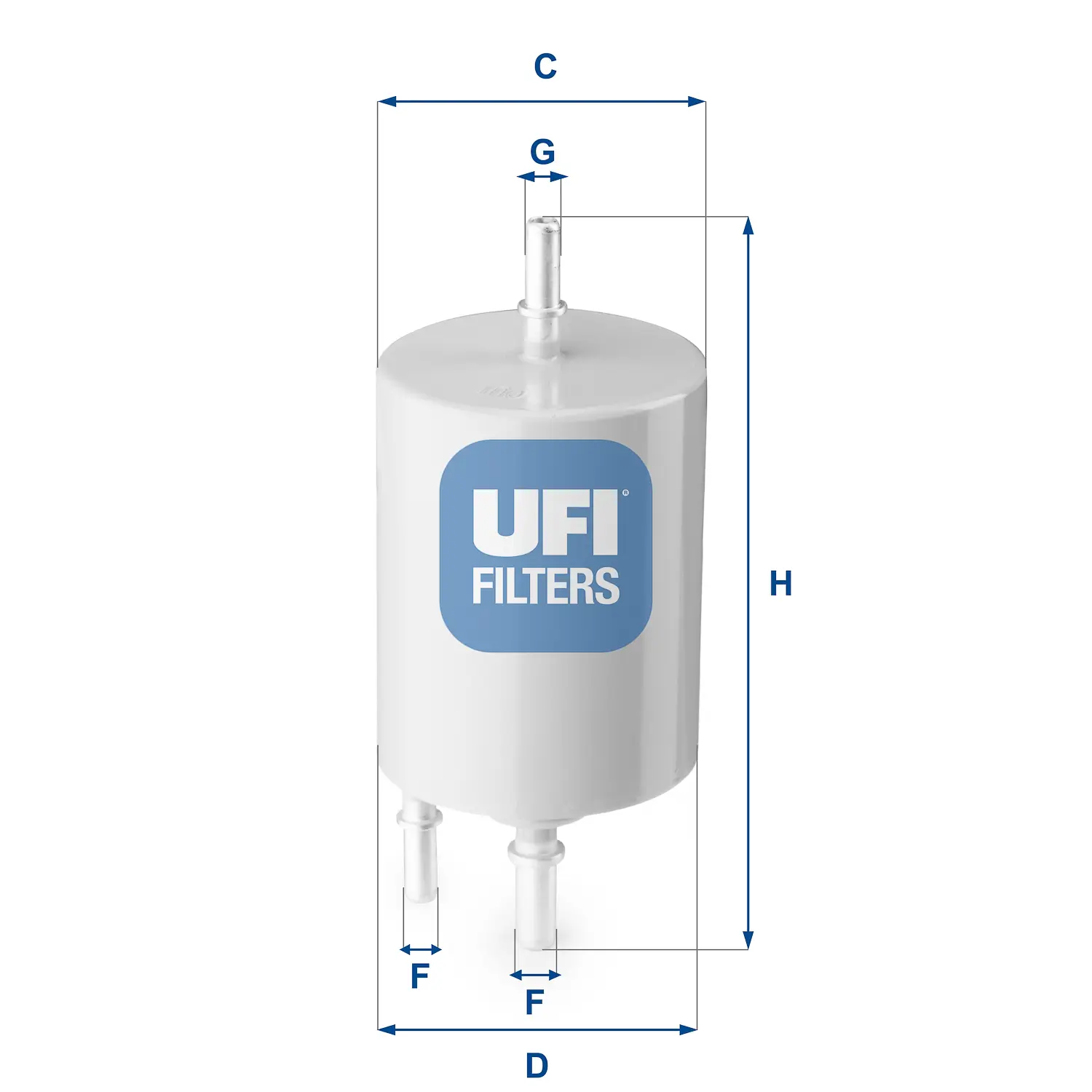 Kraftstofffilter UFI 31.854.00