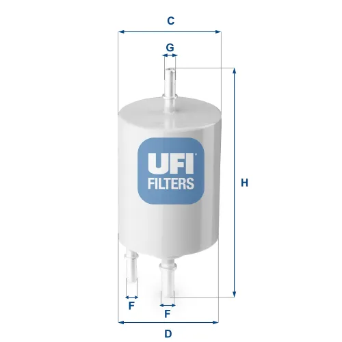 Kraftstofffilter UFI 31.854.00 Bild Kraftstofffilter UFI 31.854.00