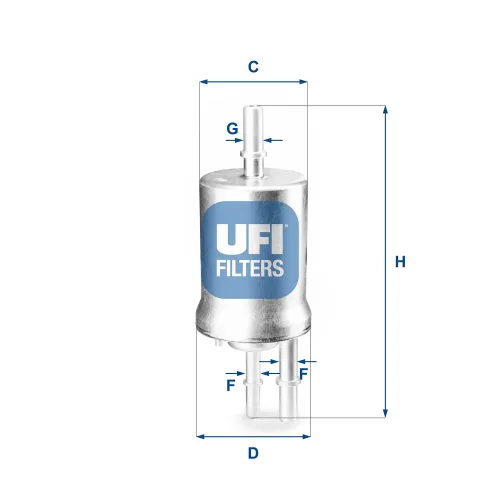 Kraftstofffilter UFI 31.855.00 Bild Kraftstofffilter UFI 31.855.00
