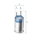 Kraftstofffilter UFI 31.918.03