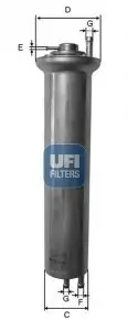 Kraftstofffilter UFI 31.924.00