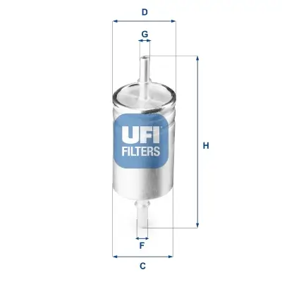 Kraftstofffilter UFI 31.941.00